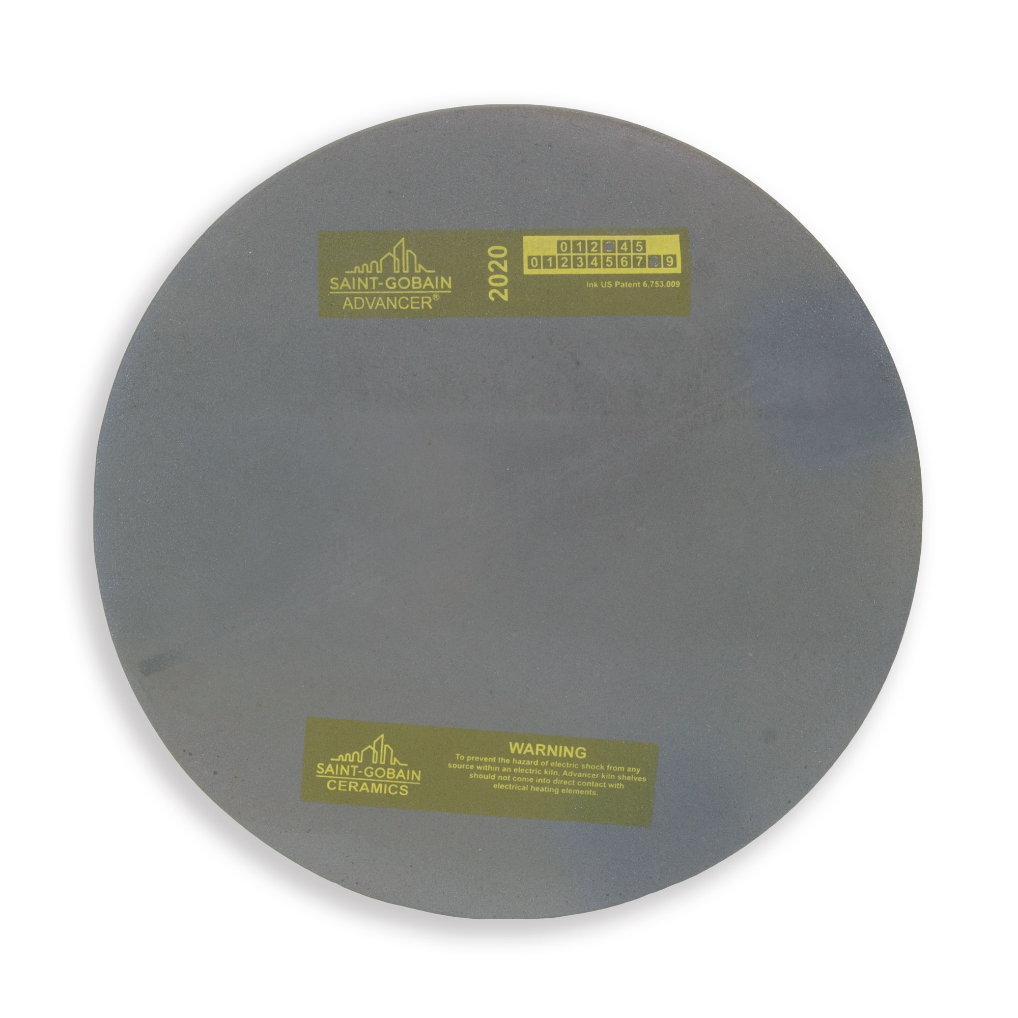 254mm, 10in Full Round ADVANCER® Kiln Shelf